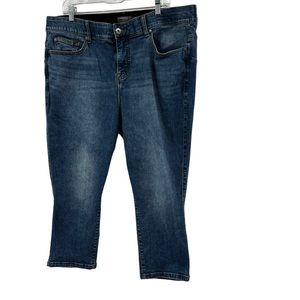 torrid Crop  Bombshell Skinny Blue size 22